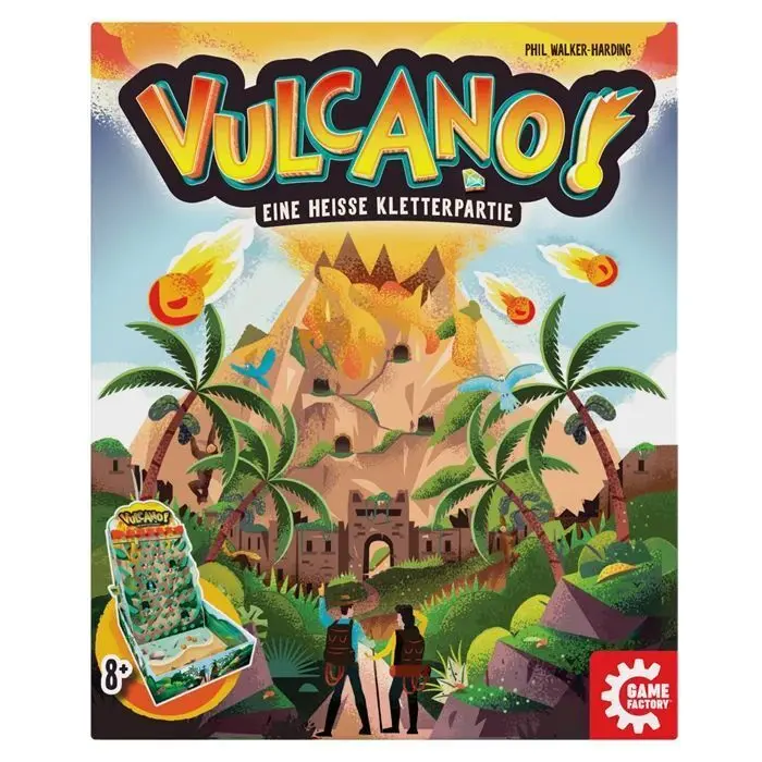 Bild: 7640142763635 | GAME FACTORY - Vulcano! | Spiel | Deutsch | 2025 | GAME FACTORY
