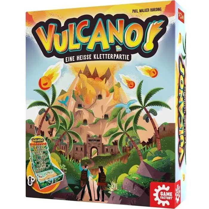 Bild: 7640142763635 | GAME FACTORY - Vulcano! | Spiel | Deutsch | 2025 | GAME FACTORY