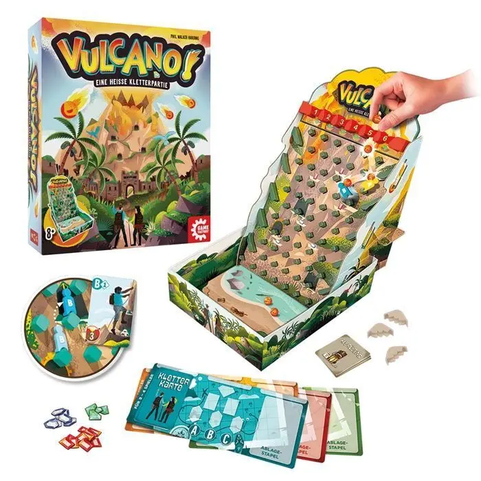 Bild: 7640142763635 | GAME FACTORY - Vulcano! | Spiel | Deutsch | 2025 | GAME FACTORY