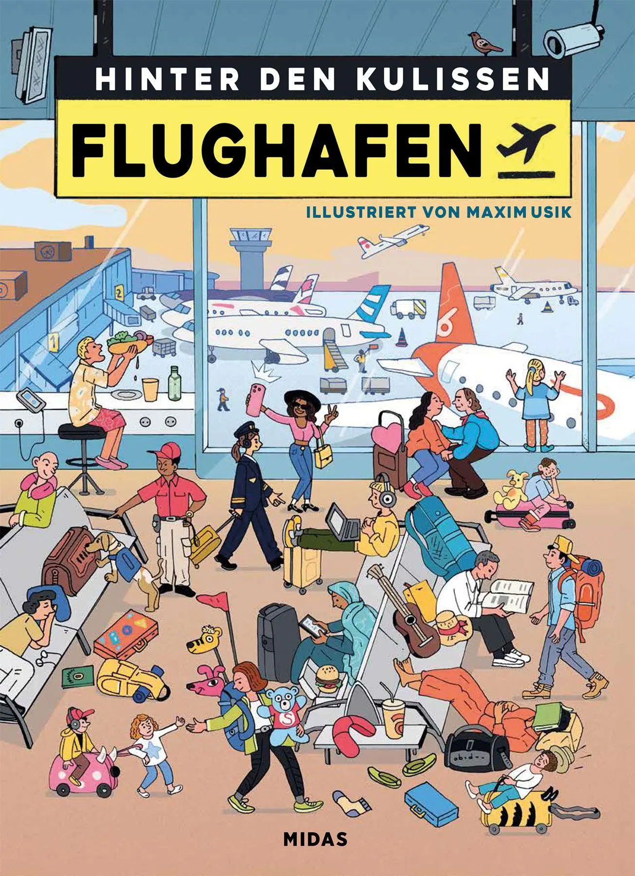 Cover: 9783038763635 | Hinter den Kulissen: Flughafen | Maxim Usik | Buch | 48 S. | Deutsch