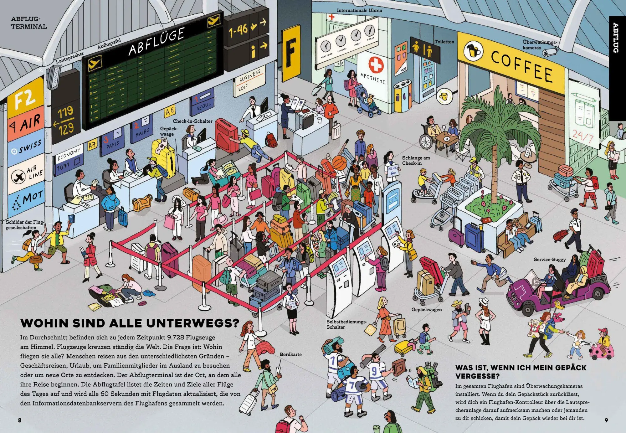Bild: 9783038763635 | Hinter den Kulissen: Flughafen | Maxim Usik | Buch | 48 S. | Deutsch