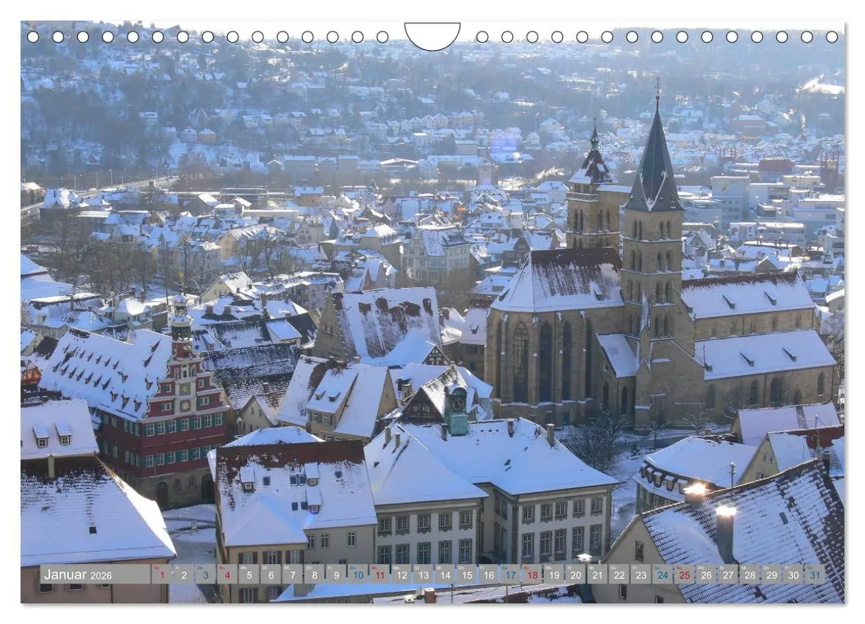 Bild: 9783457603635 | Esslingen a. N., die ehemalige Reichsstadt im Blick (Wandkalender...
