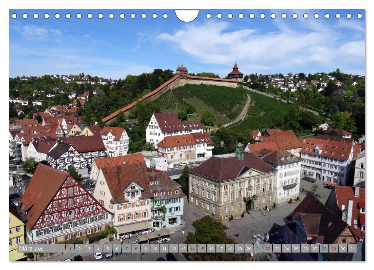Bild: 9783457603635 | Esslingen a. N., die ehemalige Reichsstadt im Blick (Wandkalender...