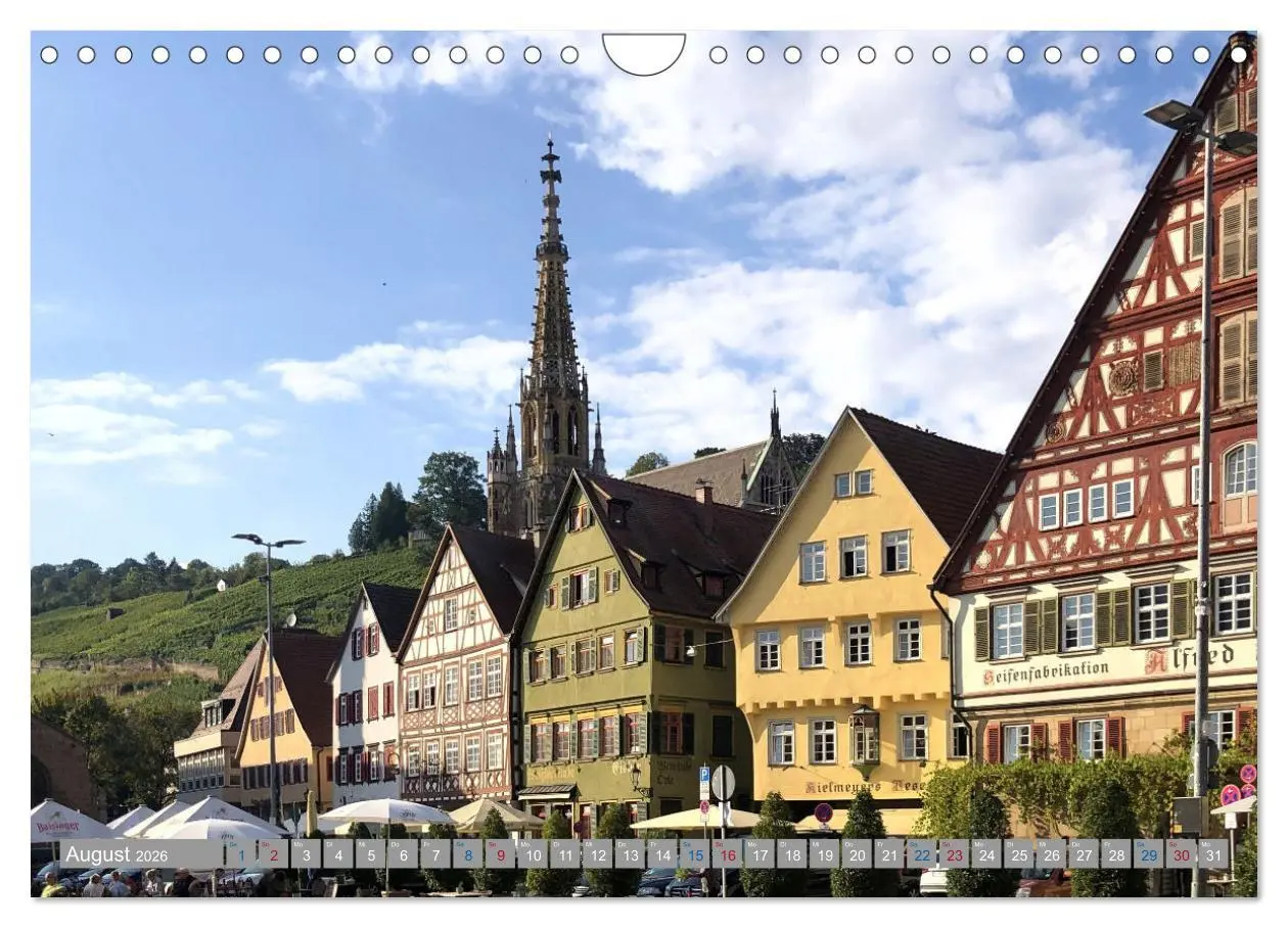 Bild: 9783457603635 | Esslingen a. N., die ehemalige Reichsstadt im Blick (Wandkalender...