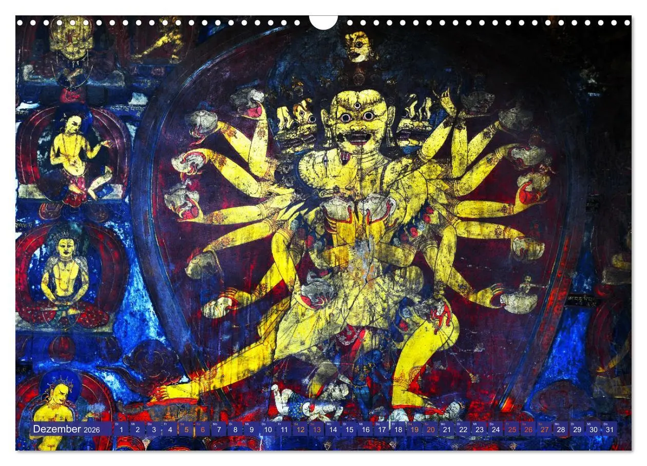 Bild: 9783457913635 | Mystische Wesen - Buddhistische Kunst im Himalaya (Wandkalender...