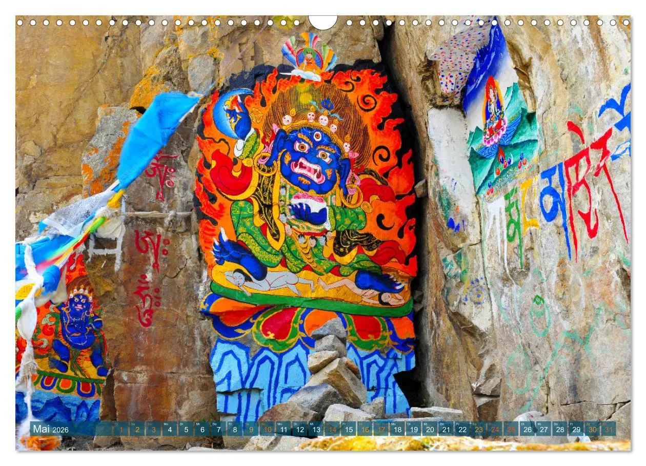 Bild: 9783457913635 | Mystische Wesen - Buddhistische Kunst im Himalaya (Wandkalender...
