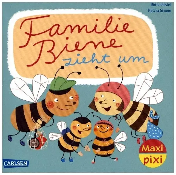 Cover: 9783551033635 | Maxi Pixi 446: Familie Biene zieht um | Dörte Diestel | Taschenbuch