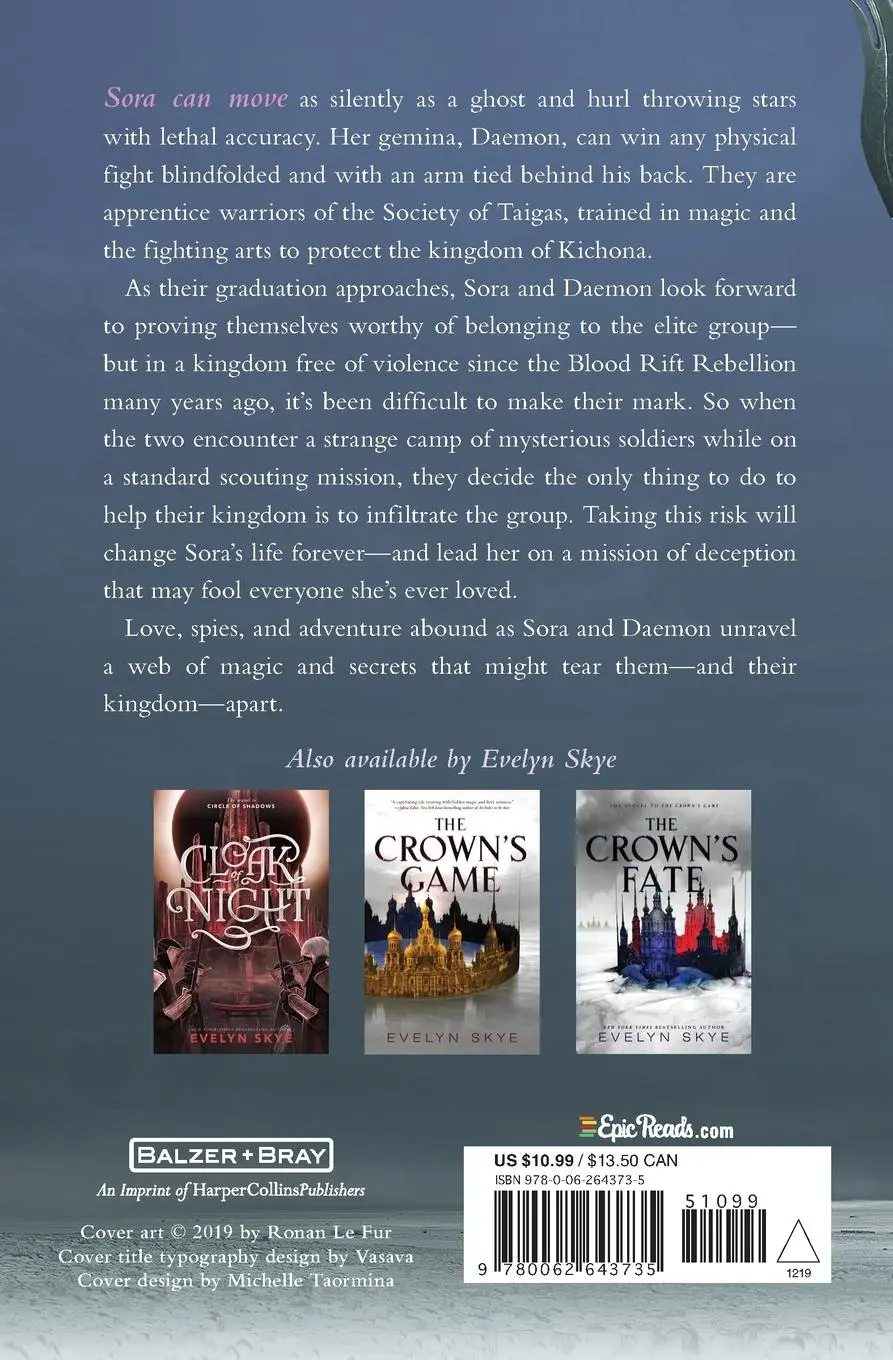 Rückseite: 9780062643735 | Circle of Shadows | Evelyn Skye | Taschenbuch | Englisch | 2020
