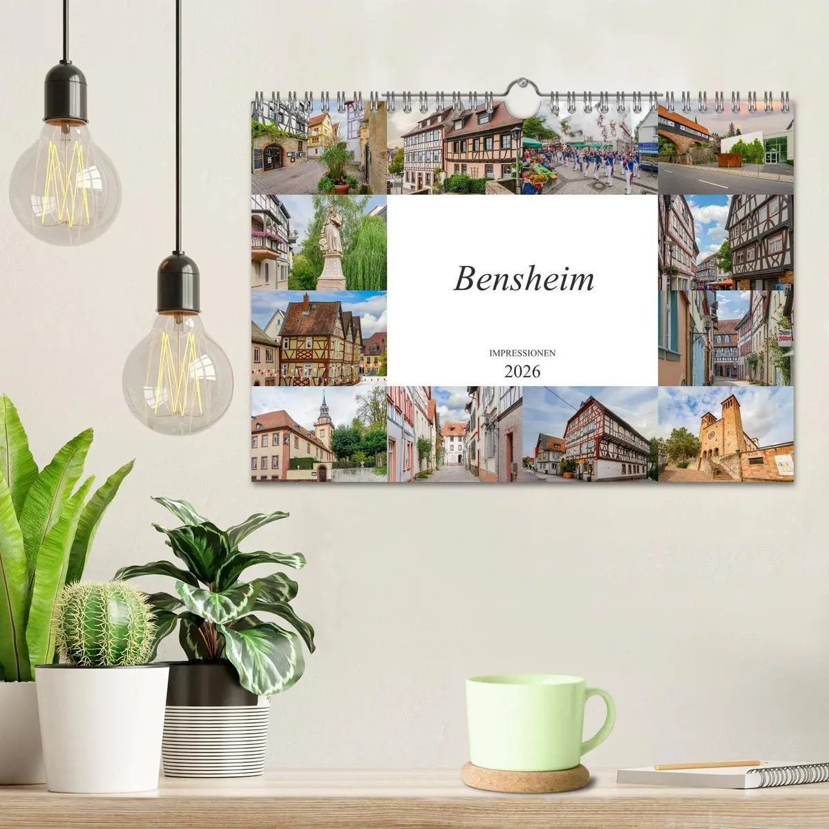 Bild: 9783457763735 | Bensheim Impressionen (Wandkalender 2026 DIN A4 quer), CALVENDO...