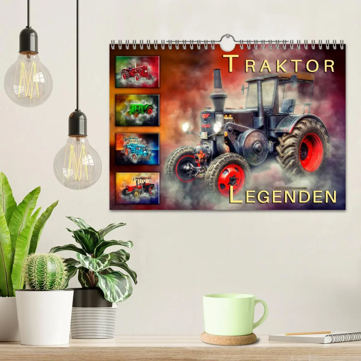 Bild: 9783457833735 | Traktor Legenden (Wandkalender 2026 DIN A4 quer), CALVENDO...