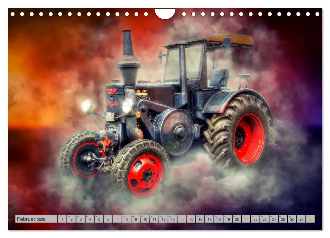 Bild: 9783457833735 | Traktor Legenden (Wandkalender 2026 DIN A4 quer), CALVENDO...