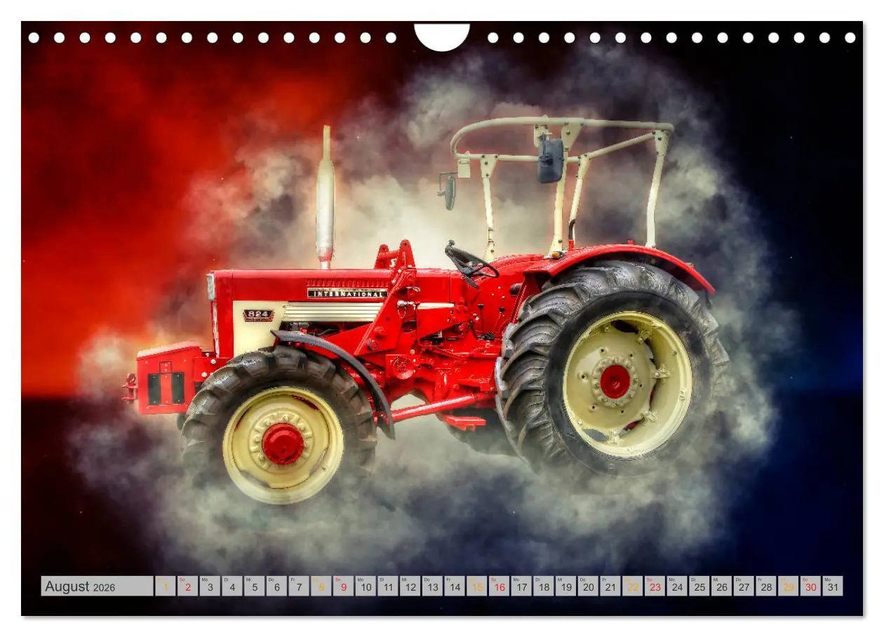 Bild: 9783457833735 | Traktor Legenden (Wandkalender 2026 DIN A4 quer), CALVENDO...