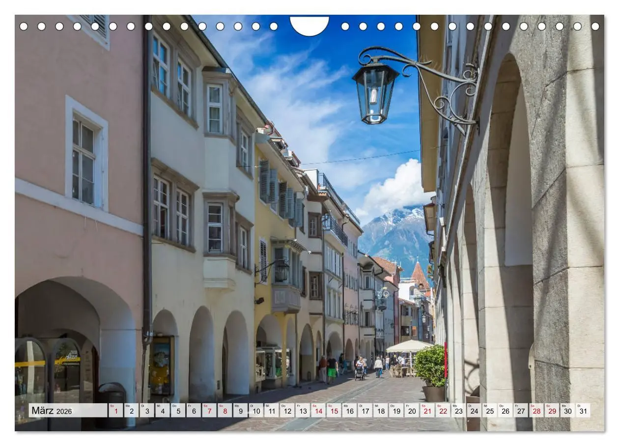 Bild: 9783457903735 | MERAN Idyllische Altstadt (Wandkalender 2026 DIN A4 quer), CALVENDO...