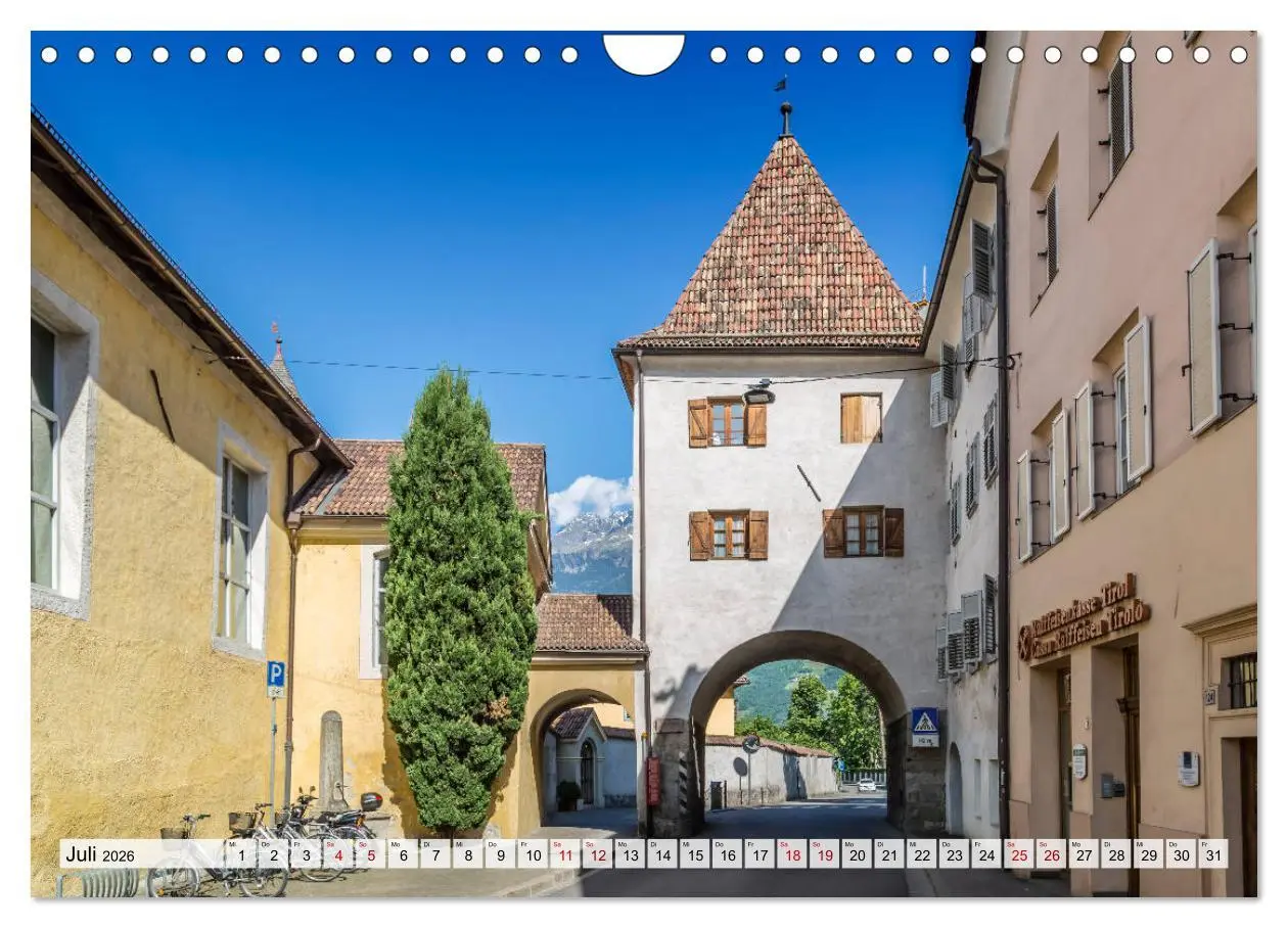 Bild: 9783457903735 | MERAN Idyllische Altstadt (Wandkalender 2026 DIN A4 quer), CALVENDO...