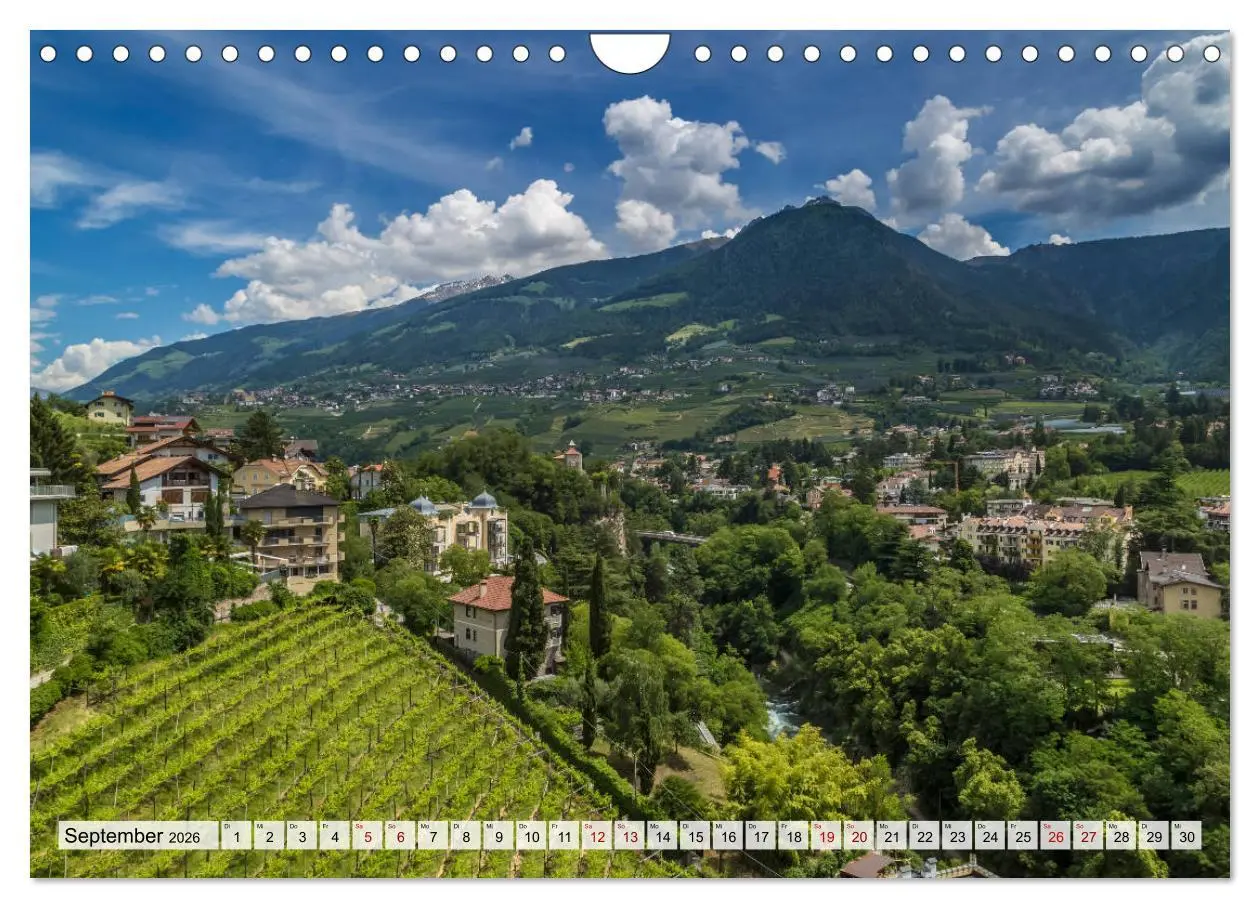 Bild: 9783457903735 | MERAN Idyllische Altstadt (Wandkalender 2026 DIN A4 quer), CALVENDO...