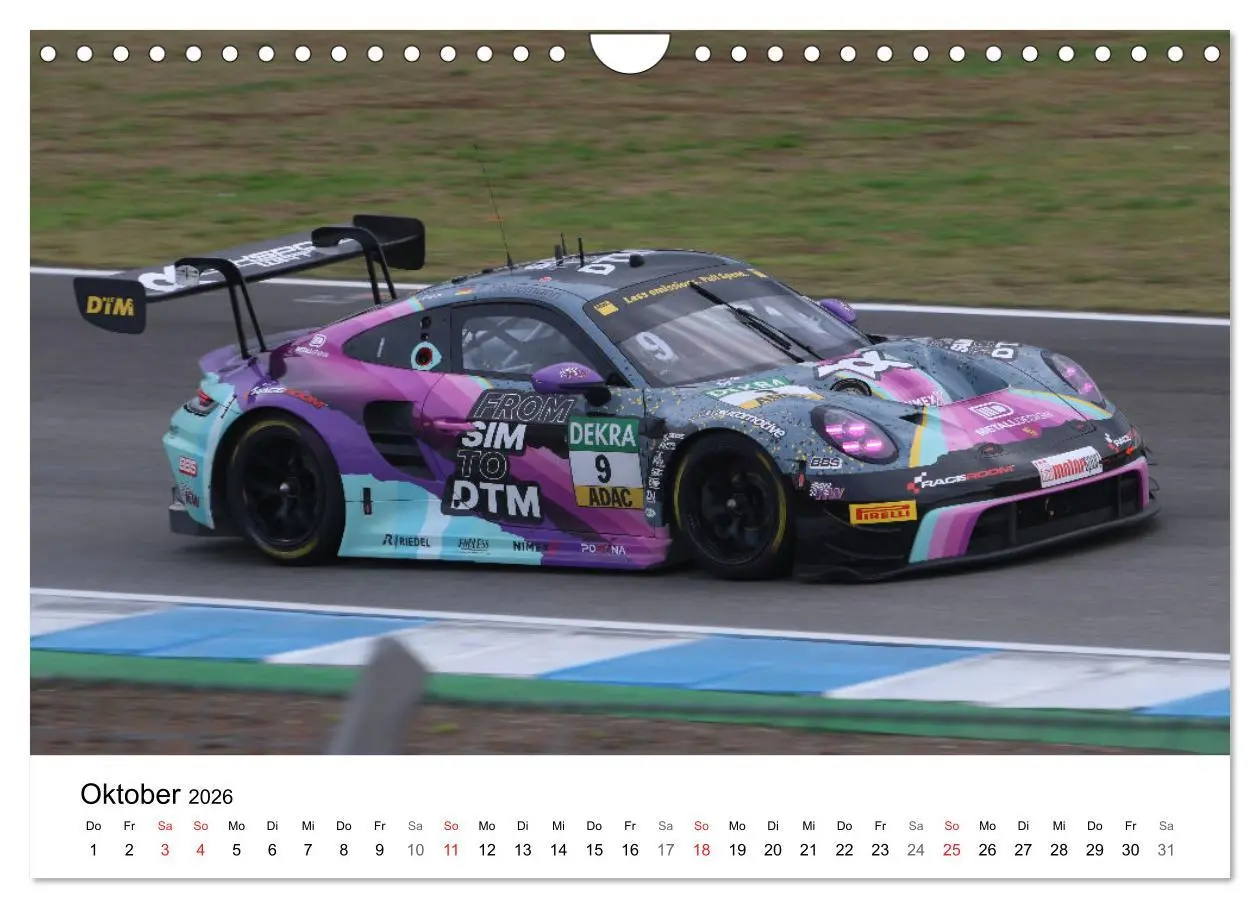 Bild: 9783516233735 | Deutsche Tourenwagen (Wandkalender 2026 DIN A4 quer), CALVENDO...