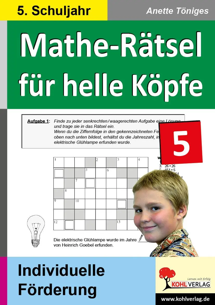 Cover: 9783866323735 | Mathe-Rätsel lösen / 5. Schuljahr | Anette Töniges | Broschüre | 80 S.