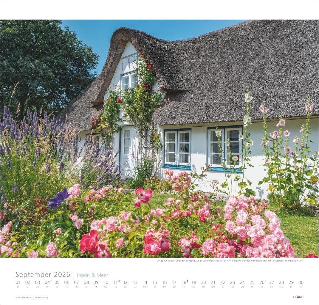 Bild: 9783964023735 | Inseln und Meer Edition Kalender 2026 | Eiland | Kalender | 13 S.