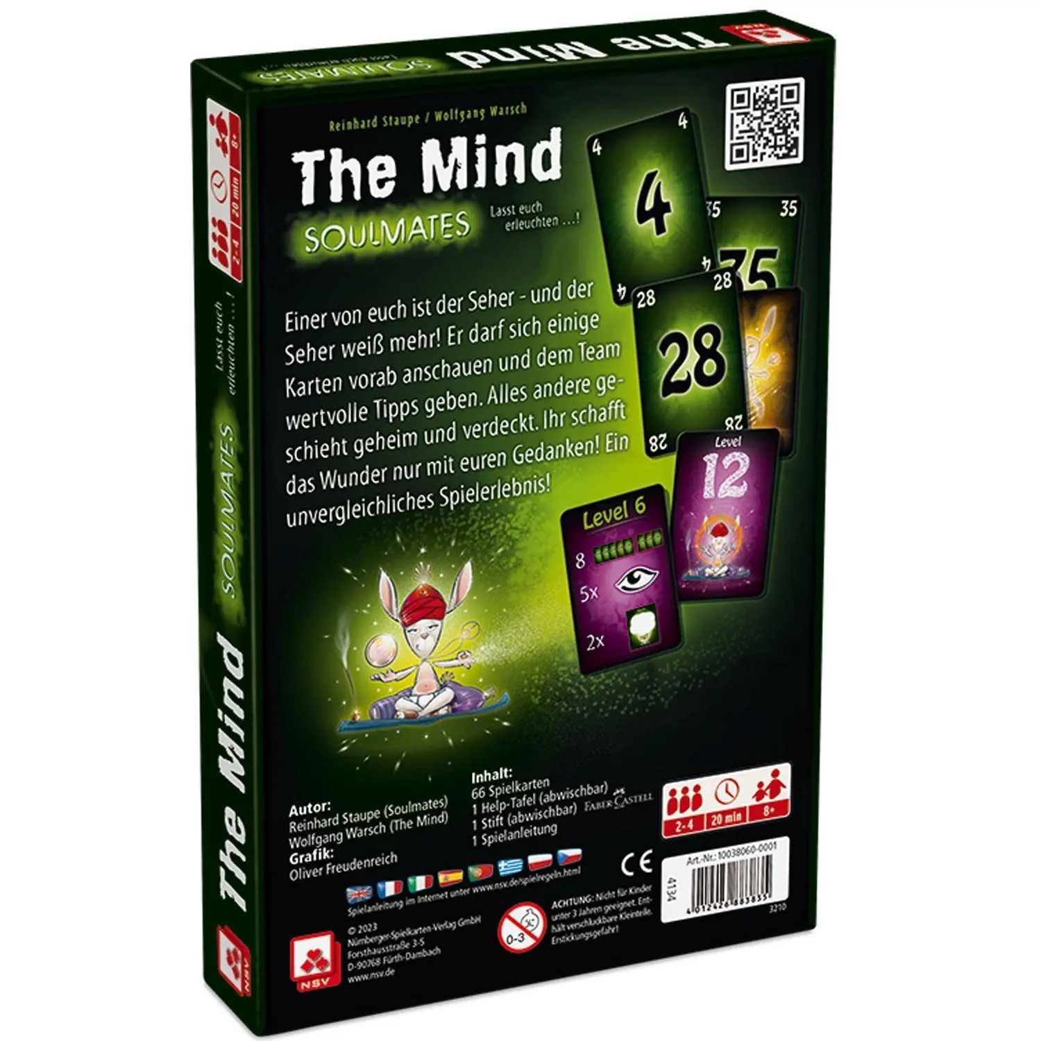 Bild: 4012426883835 | The Mind Soulmates | Nürnberger Spielkarten Verlag | Spiel | Deutsch
