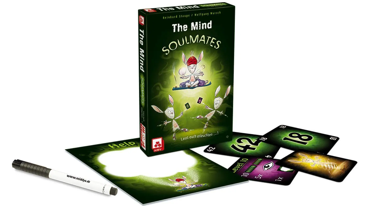 Bild: 4012426883835 | The Mind Soulmates | Nürnberger Spielkarten Verlag | Spiel | Deutsch