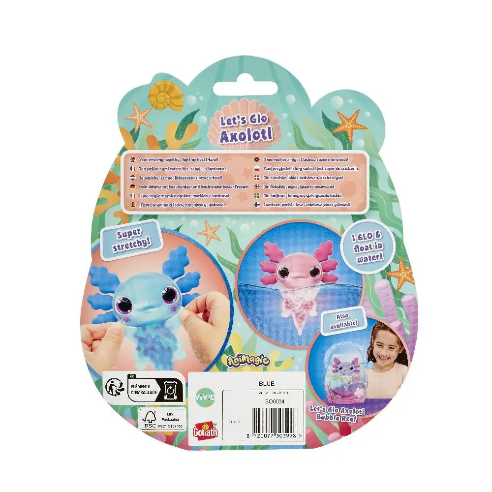 Bild: 8720077303935 | Animagic Axolotl Assortment (12L) | Blister Card | 930393 | 2024