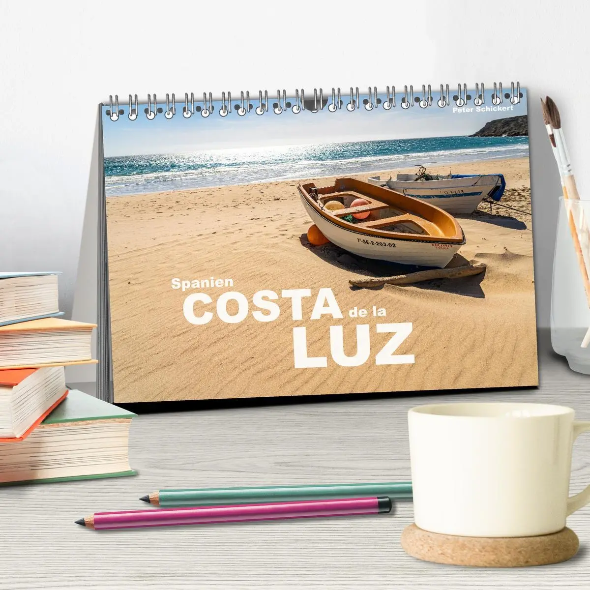 Bild: 9783457433935 | Spanien - Costa de la Luz (Tischkalender 2026 DIN A5 quer),...