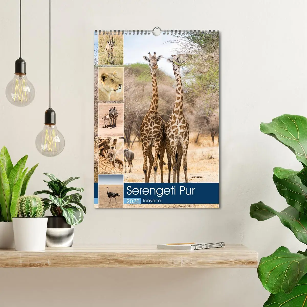 Bild: 9783516383935 | Serengeti Pur - Tansania (Wandkalender 2026 DIN A3 hoch), CALVENDO...