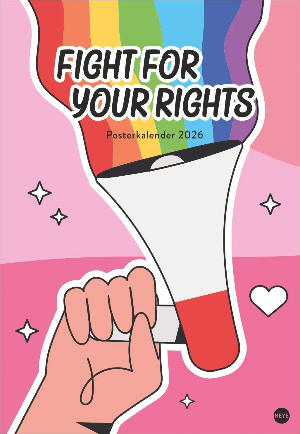 Cover: 9783756413935 | Fight for your Rights Posterkalender 2026 | Kalender | 14 S. | Deutsch