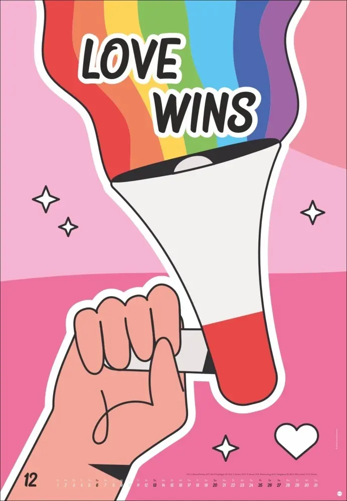Bild: 9783756413935 | Fight for your Rights Posterkalender 2026 | Kalender | 14 S. | Deutsch