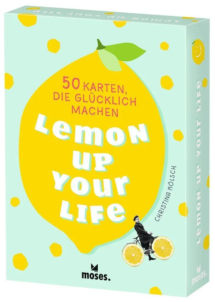 Cover: 9783964553935 | Lemon up your life | 50 Karten, die glücklich machen | Taschenbuch