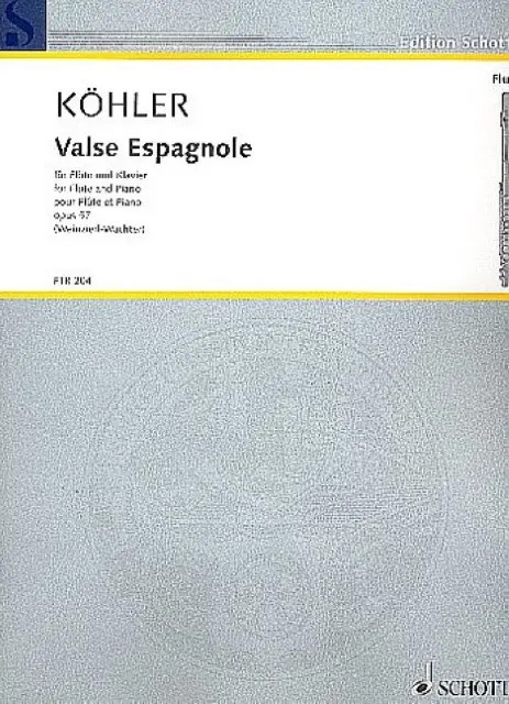 Cover: 9790001153935 | Valse Espagnole | Ernesto Köhler | Buch | 10 S. | Deutsch | 2009