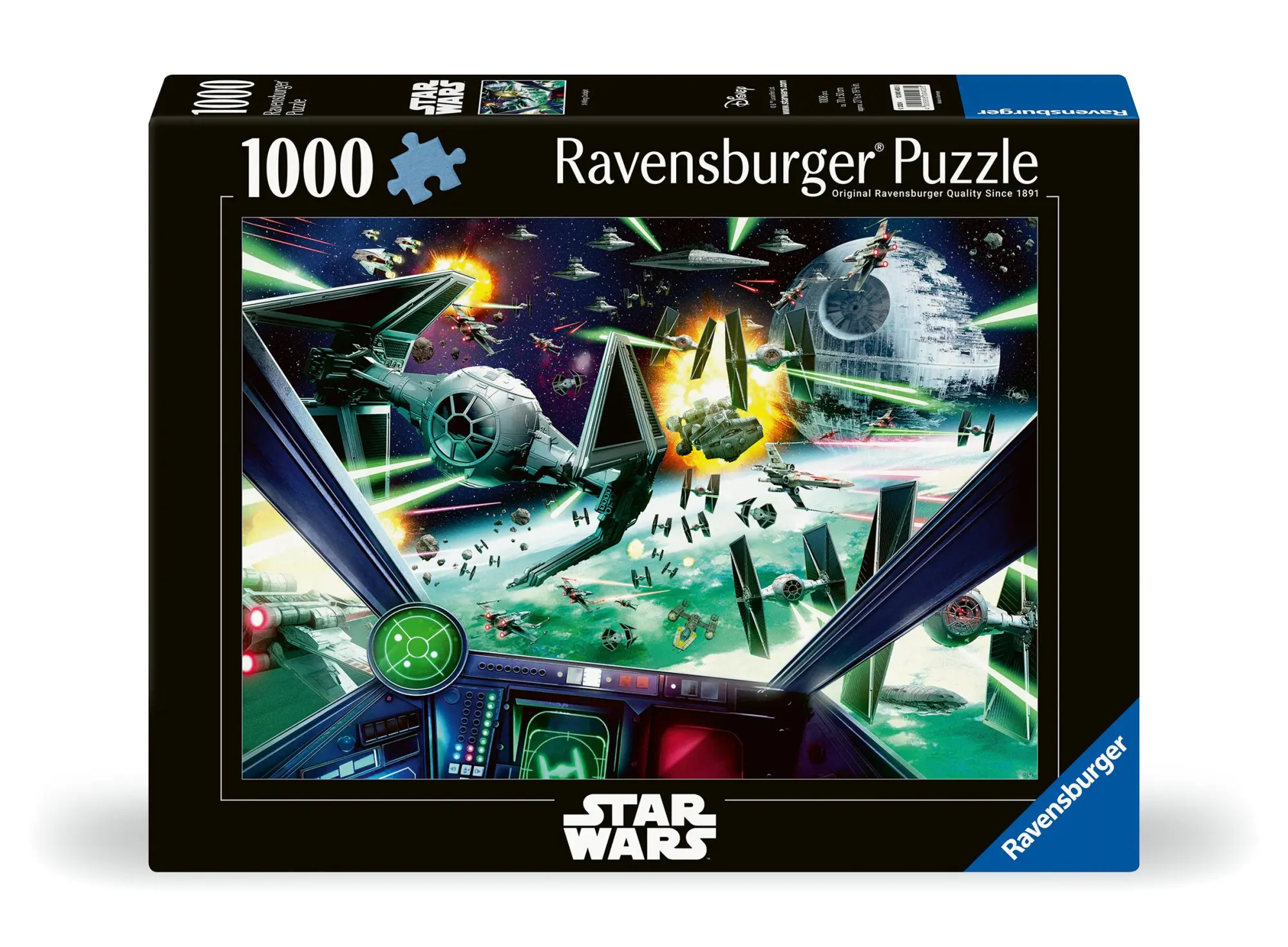 Cover: 4005555004035 | Erwachsenenpuzzle 1000 Teile - Star Wars - X-Wing Cockpit | Spiel