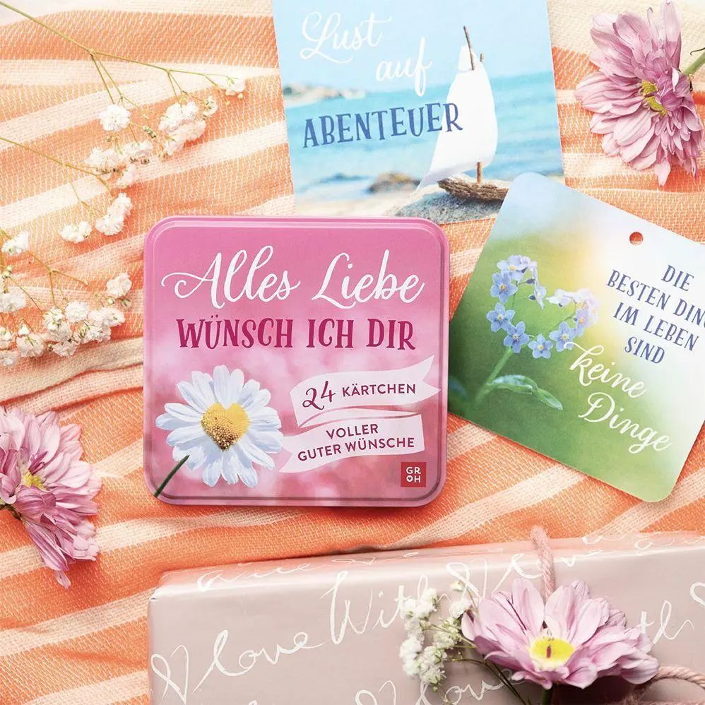 Bild: 4036442014035 | Alles Liebe wünsch ich dir | Groh Verlag | Box | 24 S. | Deutsch