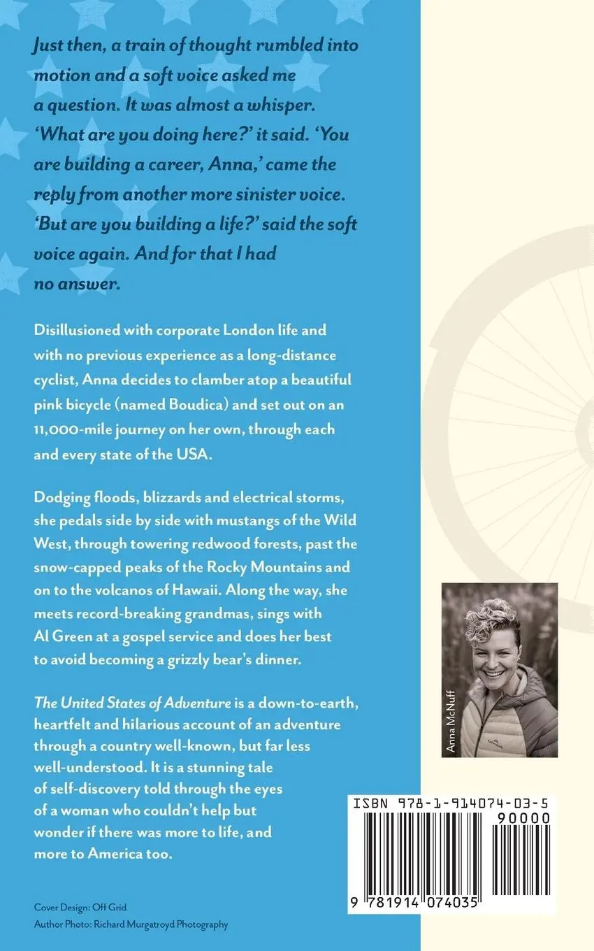 Rückseite: 9781914074035 | The United States of Adventure | Anna Mcnuff | Taschenbuch | Englisch