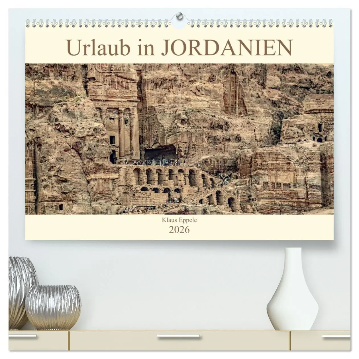 Cover: 9783457704035 | Urlaub in JORDANIEN (hochwertiger Premium Wandkalender 2026 DIN A2...
