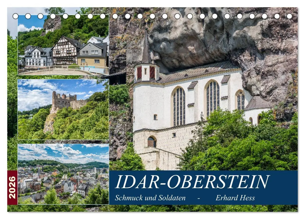 Cover: 9783457874035 | Idar-Oberstein - Schmuck und Soldaten (Tischkalender 2026 DIN A5...