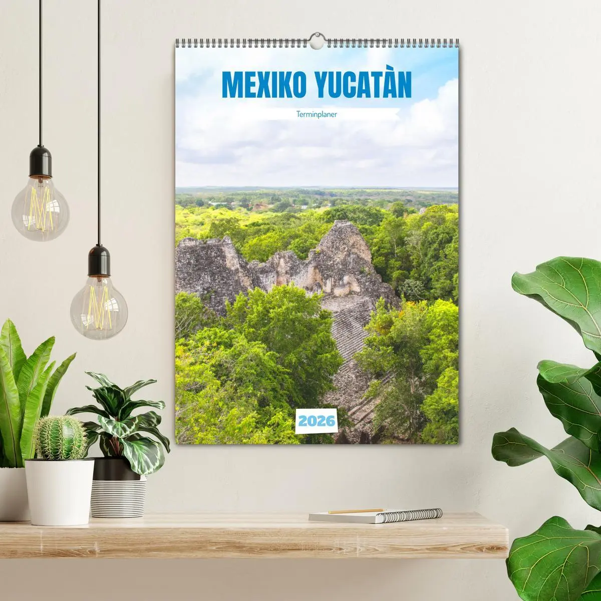 Bild: 9783516344035 | Mexiko Yucatán Terminplaner (Wandkalender 2026 DIN A2 hoch),...