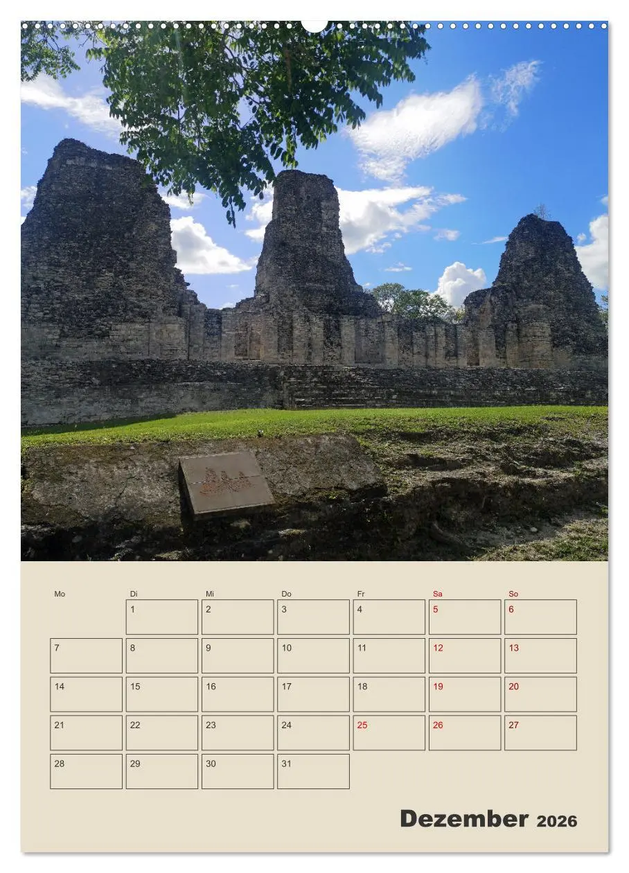 Bild: 9783516344035 | Mexiko Yucatán Terminplaner (Wandkalender 2026 DIN A2 hoch),...