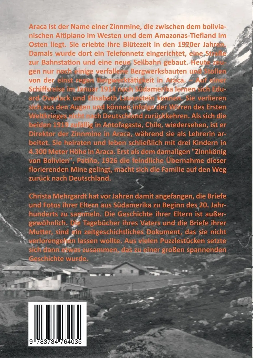 Rückseite: 9783734764035 | Wer kennt schon Araca? | Christa Mehrgardt | Taschenbuch | 240 S.
