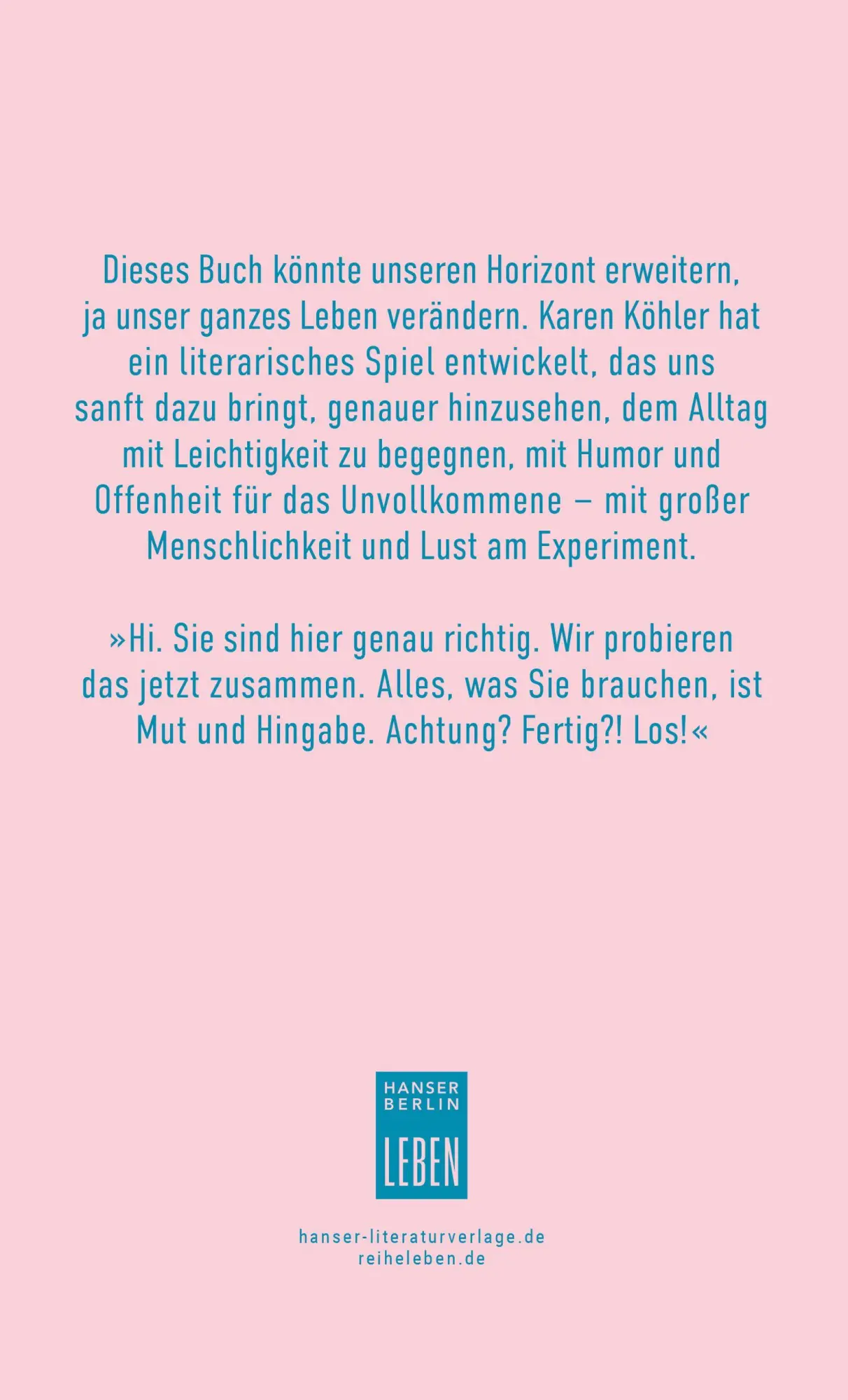 Bild: 9783446284135 | Spielen | Karen Köhler | Buch | Hanser Berlin LEBEN | 224 S. | Deutsch