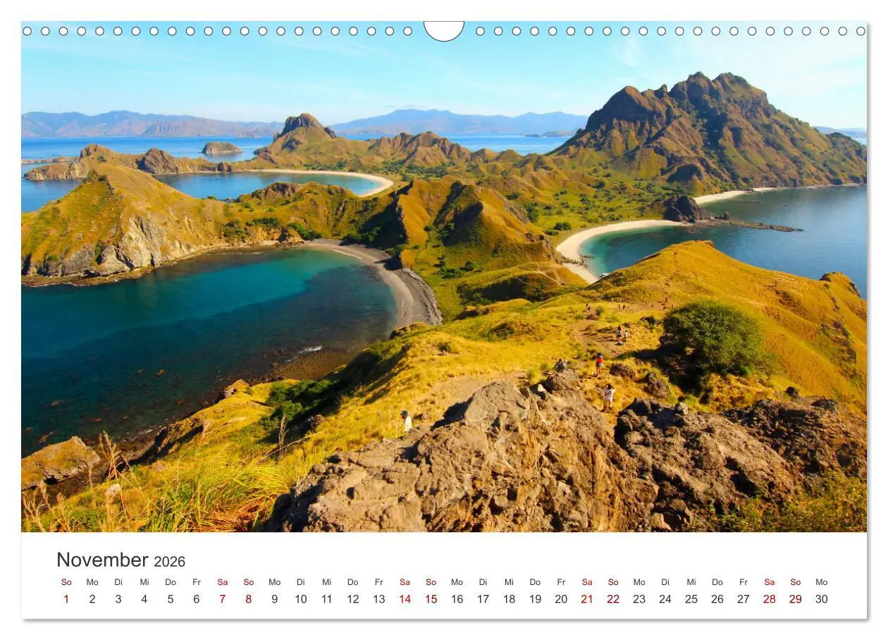 Bild: 9783457554135 | Indonesien Luftaufnahmen (Wandkalender 2026 DIN A3 quer), CALVENDO...