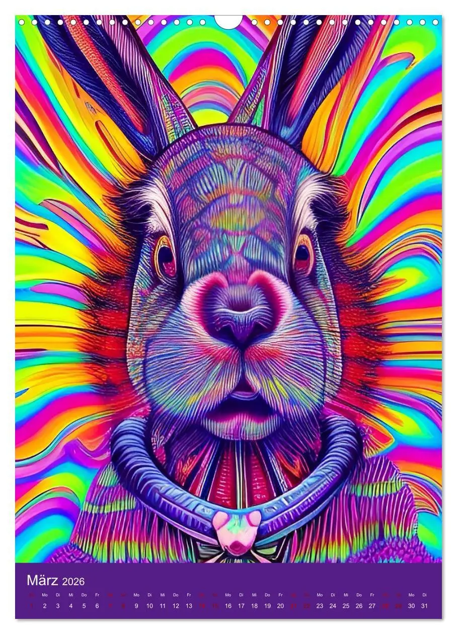 Bild: 9783516334135 | Crazy Neon - Das Farbspektakel (Wandkalender 2026 DIN A3 hoch),...