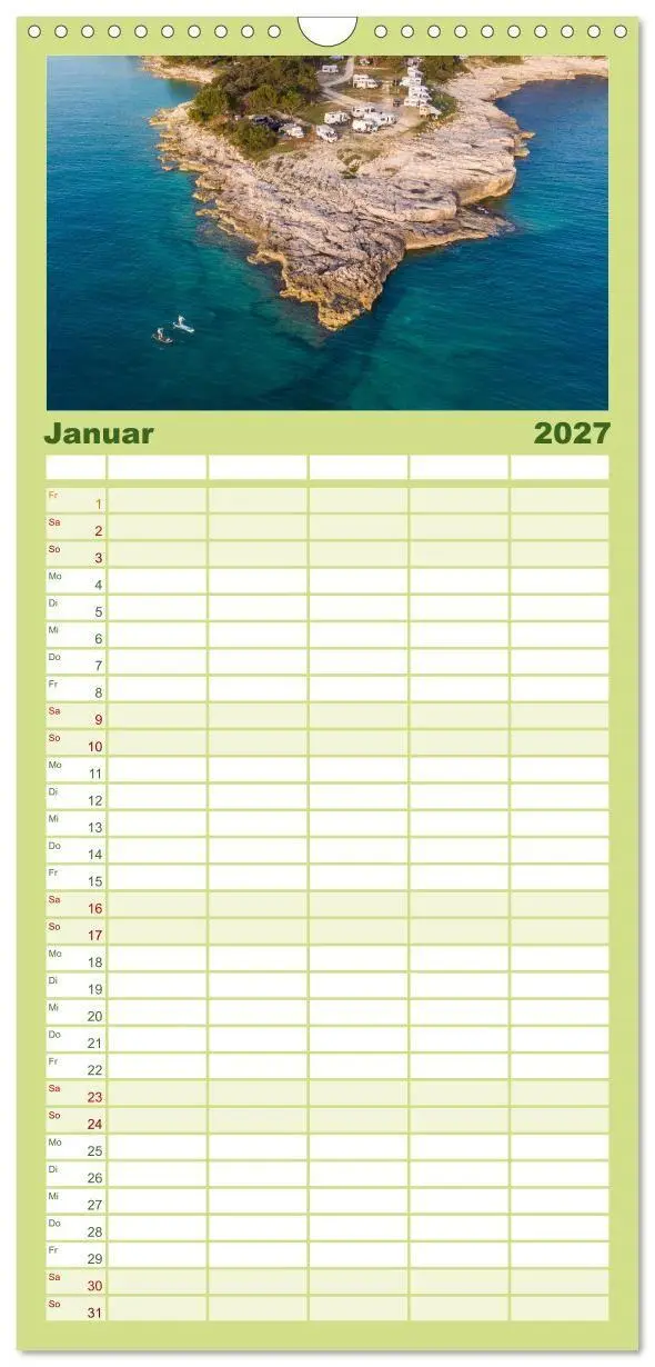 Bild: 9783594314135 | Familienplaner 2027 - Abenteuer Wohnmobil - Camping, Vanlife,...