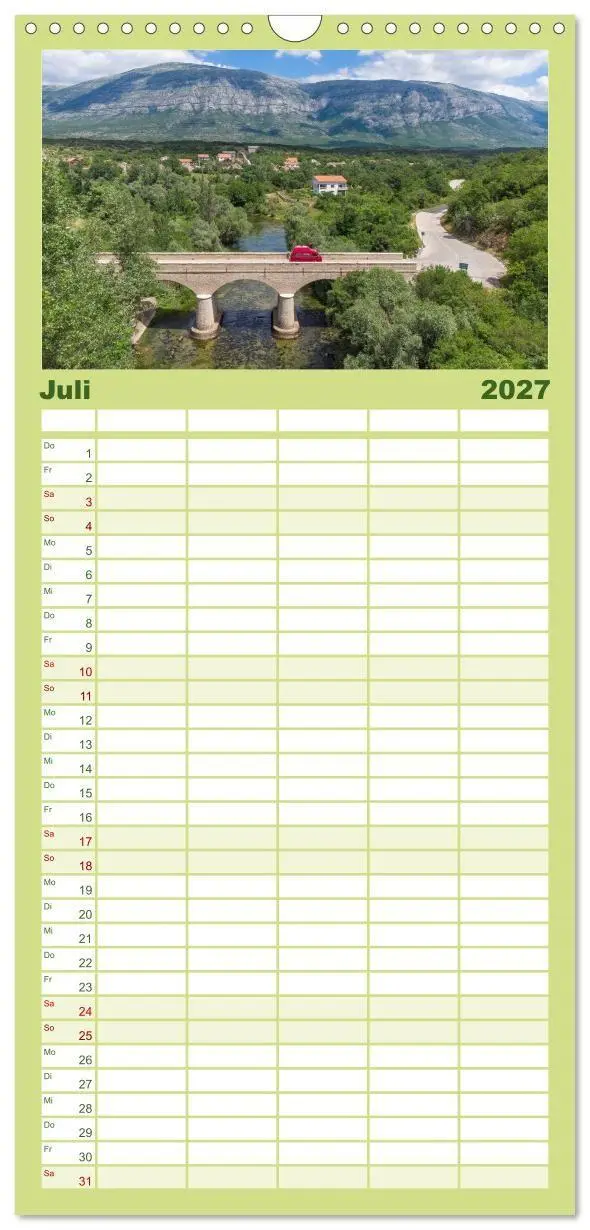 Bild: 9783594314135 | Familienplaner 2027 - Abenteuer Wohnmobil - Camping, Vanlife,...