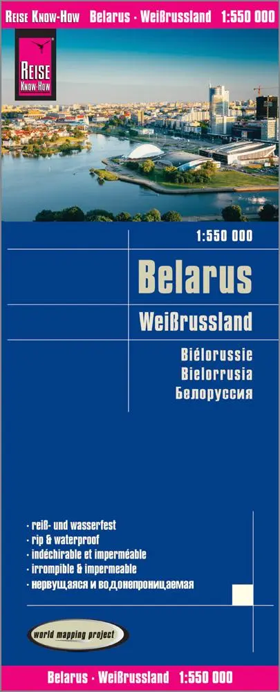 Cover: 9783831774135 | Reise Know-How Landkarte Weißrussland / Belarus (1:550.000) | Verlag