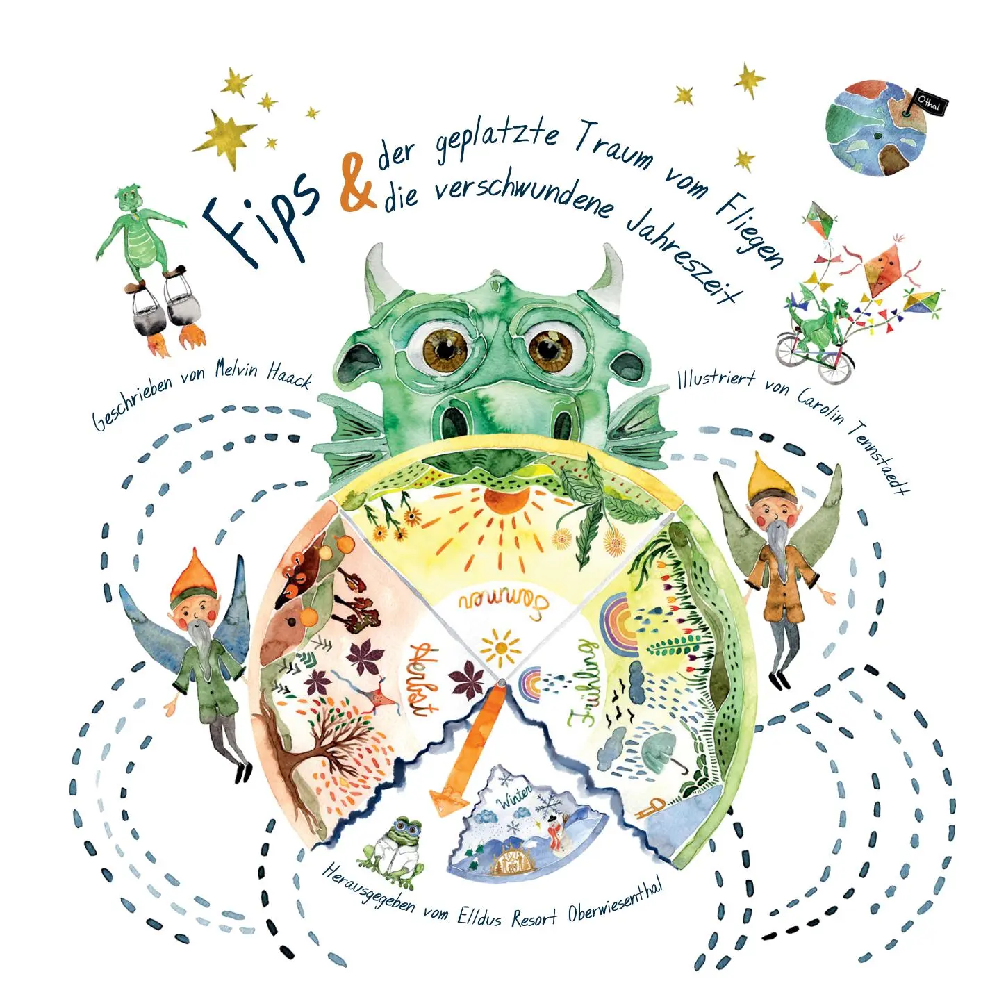 Cover: 9783910424135 | Fips und der geplatzte Traum vom Fliegen | Haack Melvin | Buch | 48 S.