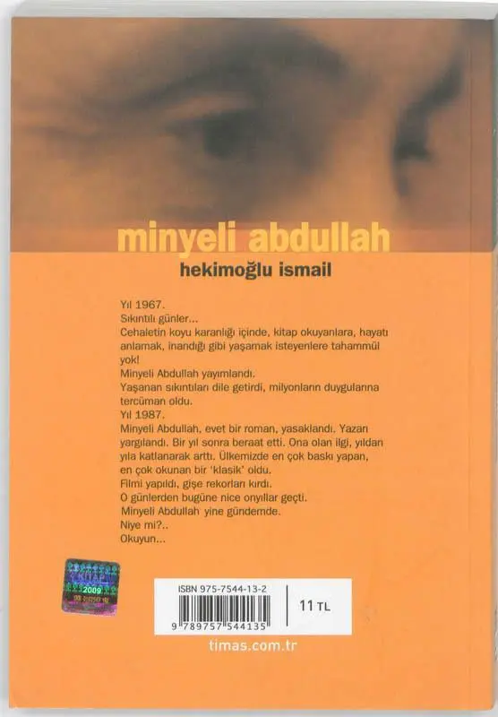 Rückseite: 9789757544135 | Minyeli Abdullah | Hekimoglu Ismail | Taschenbuch | Türkisch | 2023