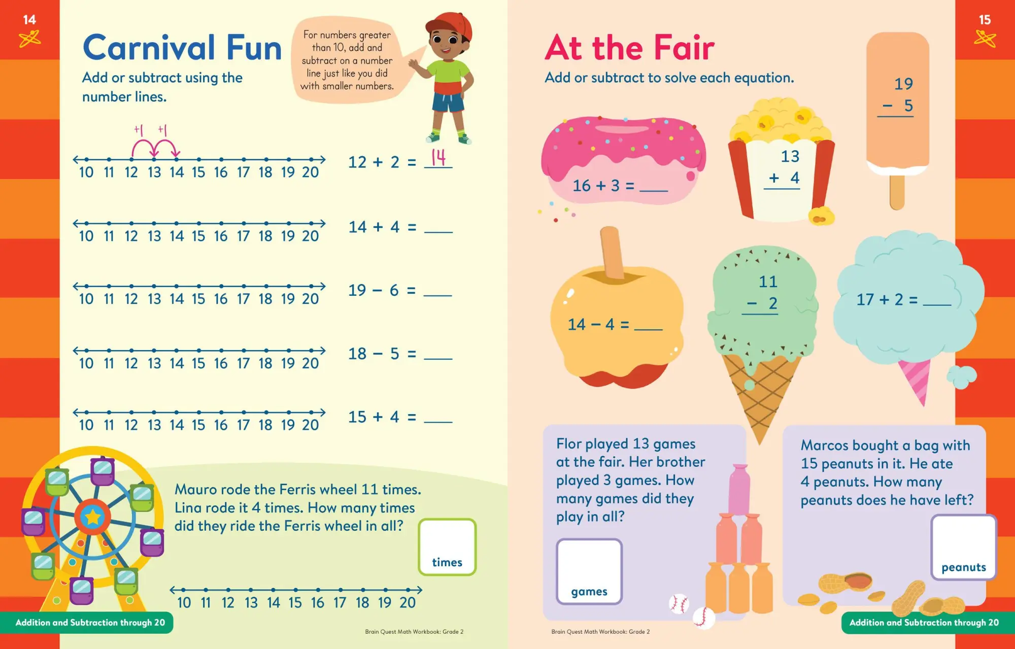 Bild: 9781523524235 | Brain Quest Math Workbook: 2nd Grade | Workman Publishing | Buch