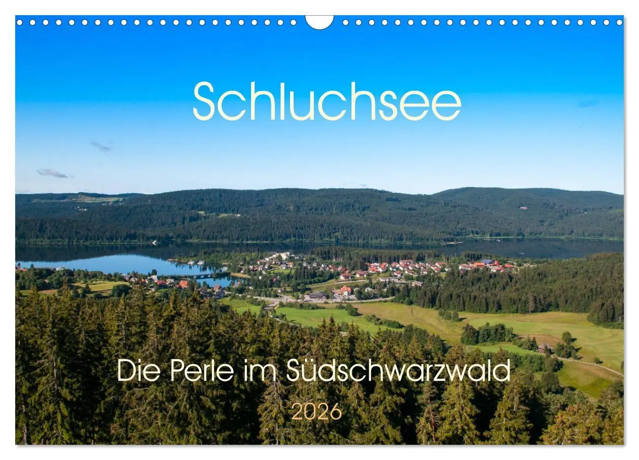 Cover: 9783457854235 | Schluchsee Naturpark Südschwarzwald (Wandkalender 2026 DIN A3...