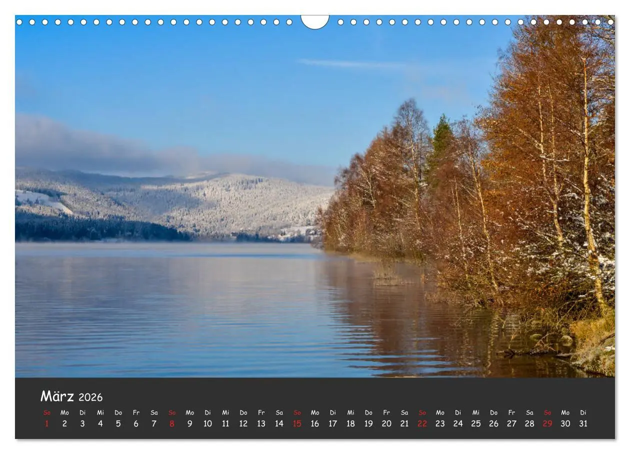 Bild: 9783457854235 | Schluchsee Naturpark Südschwarzwald (Wandkalender 2026 DIN A3...